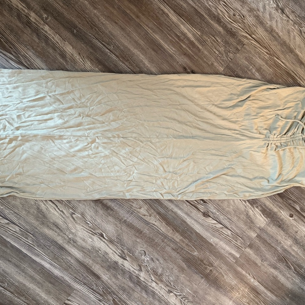SKIMS Rouched Maxi Skirt